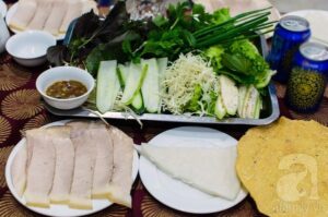 Bánh tráng cuốn thịt heo Đà Nẵng - Đặc sản miền Trung - BIGA OCOP