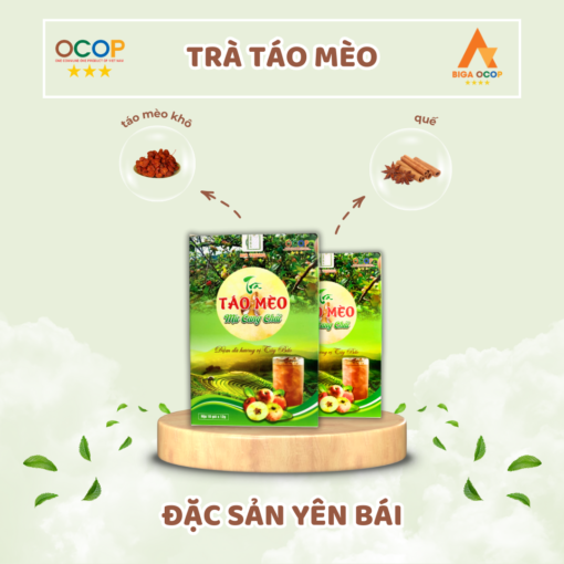 Trà táo mèo Mù Cang Chải - Đặc sản Yên Bái - BIGA OCOP
