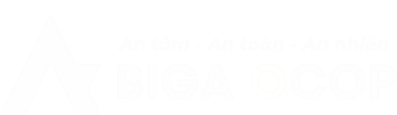 Logo âm bản BIGA OCOP