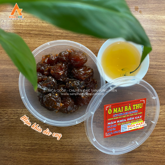 Ô mai Mận khía dẻo cay