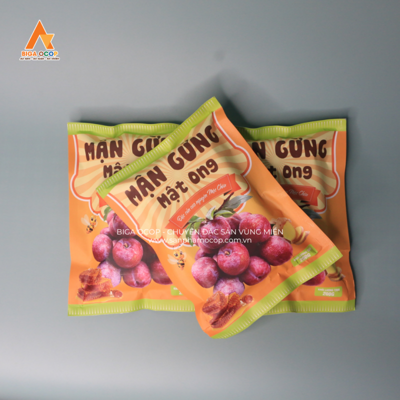 Đặc sản Mận gừng mật ong Quyết Thanh, Mộc Châu (1)