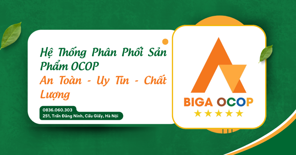 Hệ thống phân phối sản phẩm OCOP