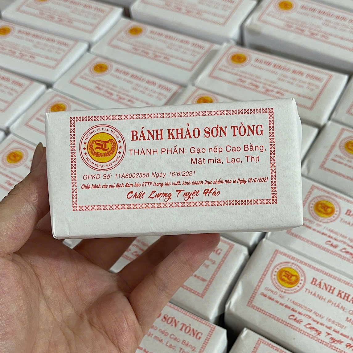 Bánh khảo Sơn Tòng
