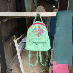 Ba lô dệt lanh nhỏ