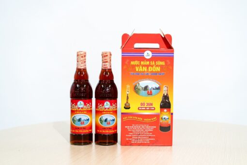 Nước mắm sá sùng Vân Đồn đỏ