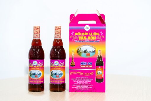 Nước mắm sá sùng Vân Đồn Hồng 40N