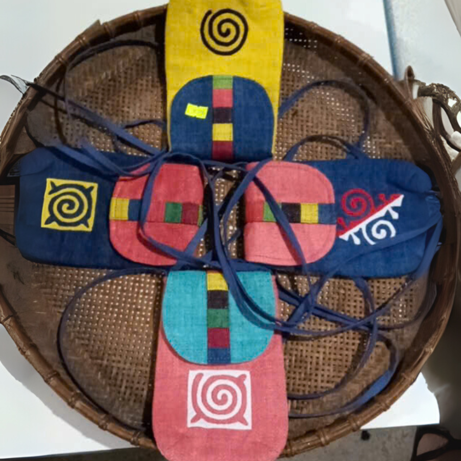 Ví kính dệt lanh