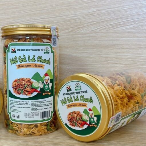 Khô gà lá chanh Yên Thế
