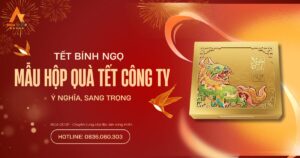 Cách chọn mẫu hộp quà tết công ty 2026 ý nghĩa, sang trọng