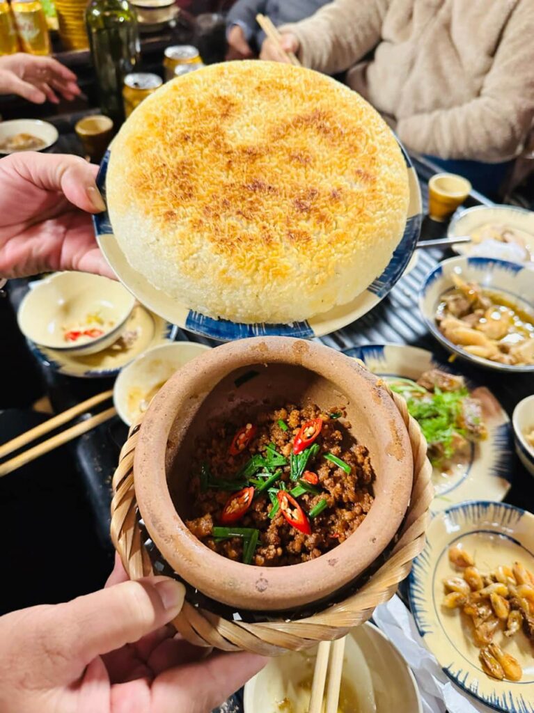 Thịt chưng mắm tét Ninh Bình