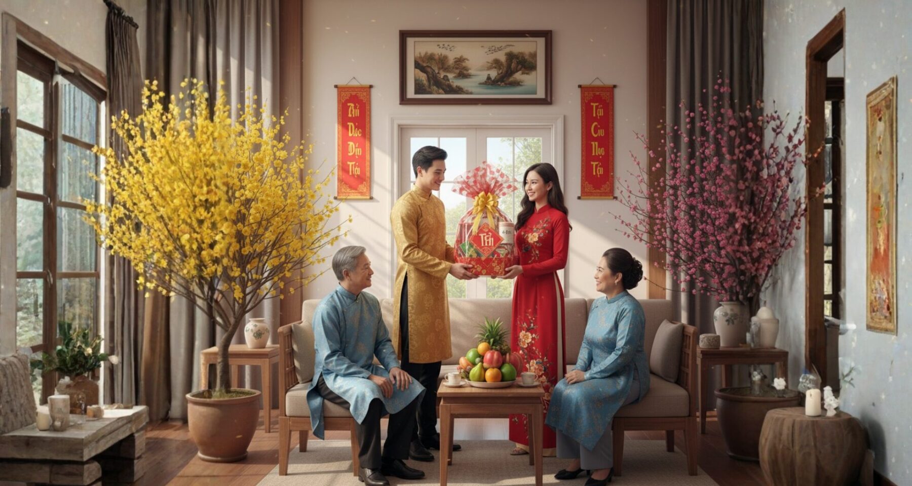 Vì sao nên chuẩn bị quà Tết cho nhà người yêu